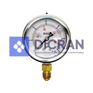 MANOMETRO GLICERINA
