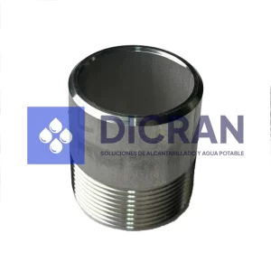 Punta de hilo galvanizada para tuberías