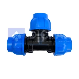 TEE COMPRESION HDPE